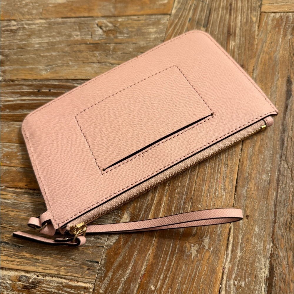 Kate Spade ♠️ birds of a feather Pink Wristlet - Picture 6 of 10
